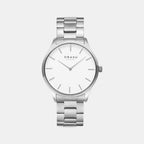 Obaku Round White Analog watch