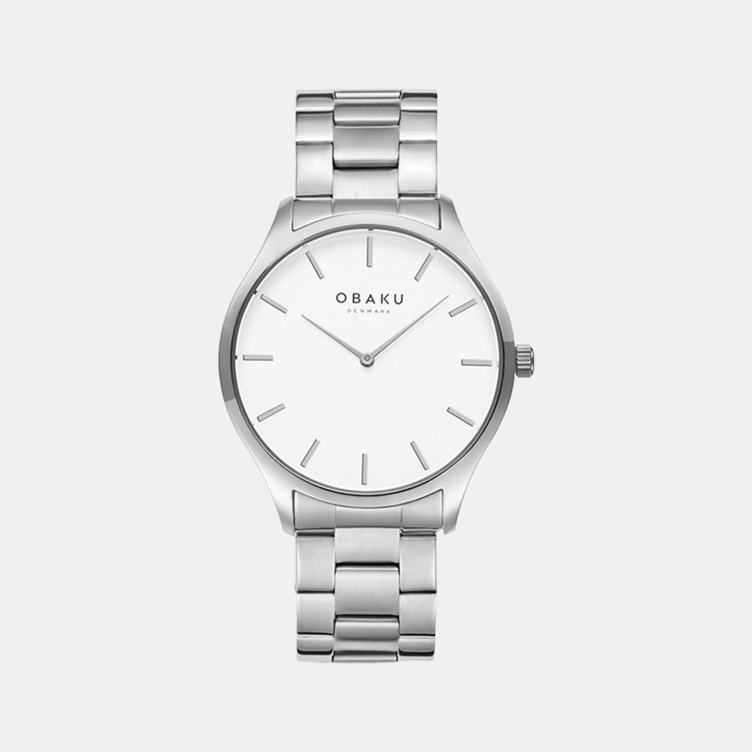 Obaku Round White Analog watch