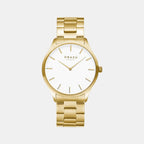 Obaku Round White Analog watch