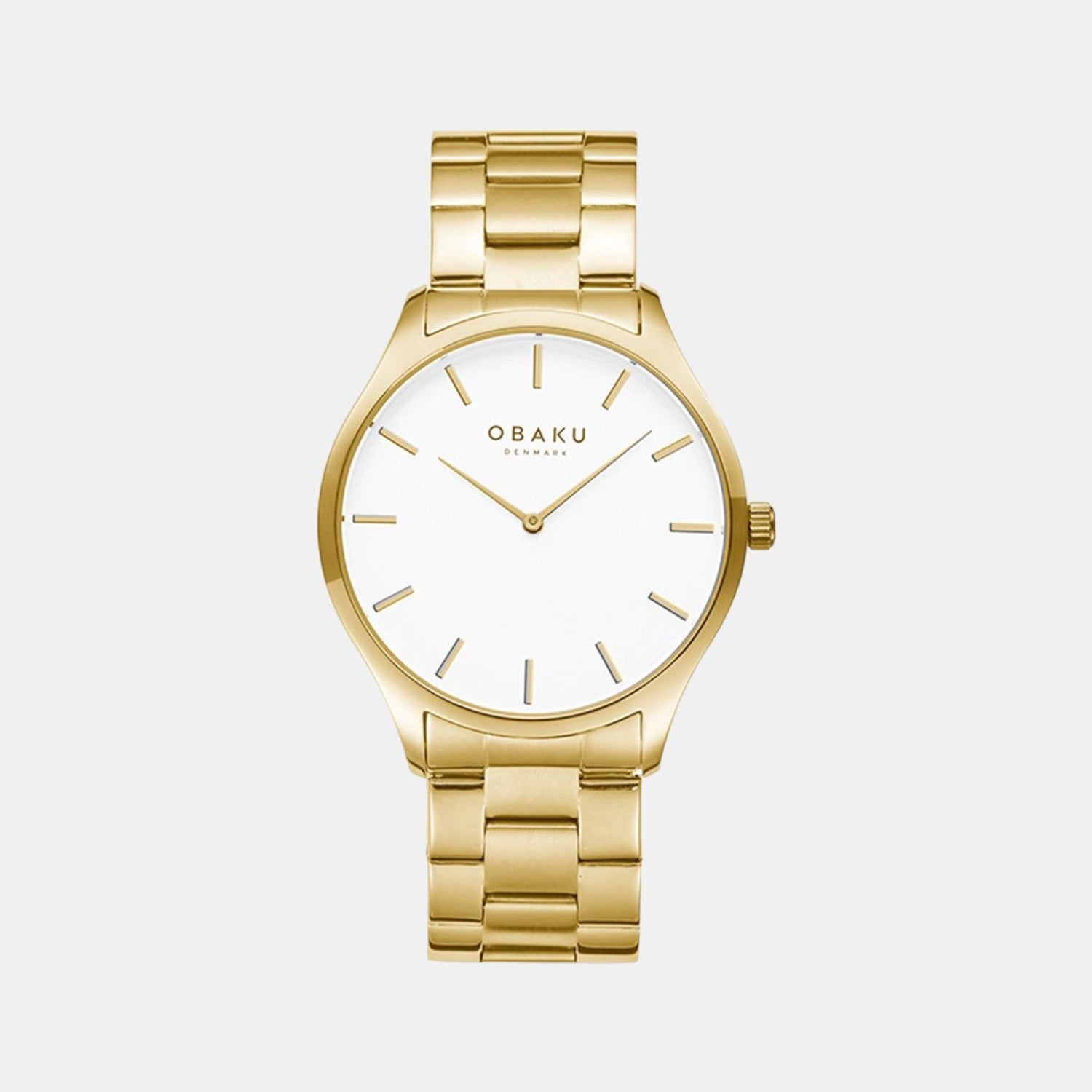 Obaku Round White Analog watch