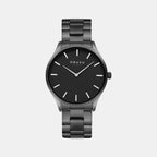 Obaku Round Black Analog watch