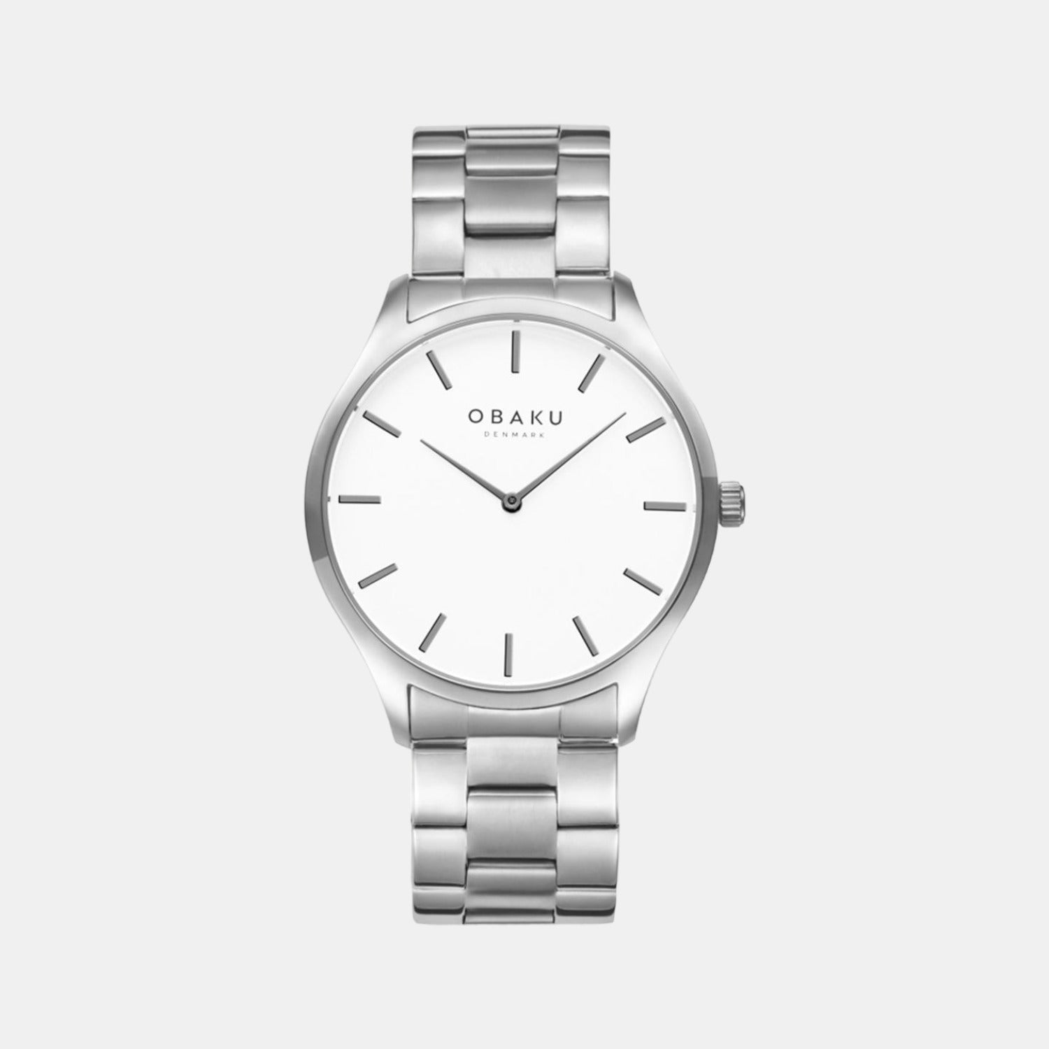 Obaku Round White Analog watch