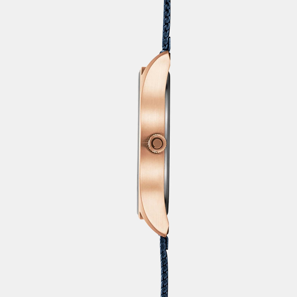 Obaku Women Round Blue watch