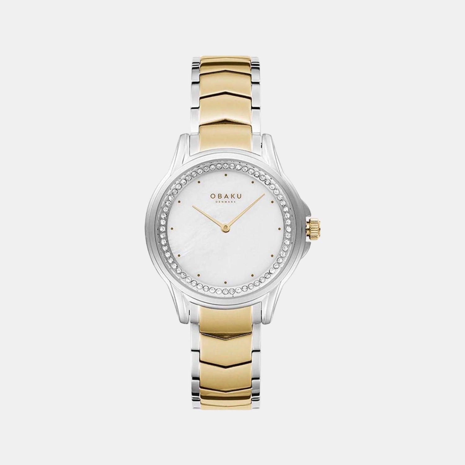 Obaku Round White Analog watch