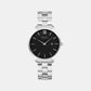 Male Black Analog Stainless Steel Watch V266GDCBSC