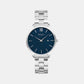 Obaku Round Blue Analog watch