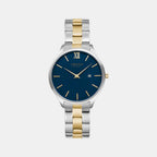 Obaku Round Blue Analog watch