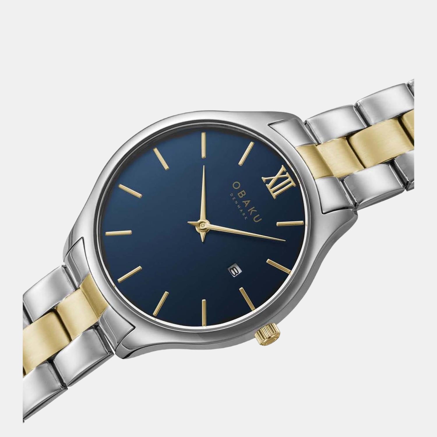 Obaku Women Round Blue watch