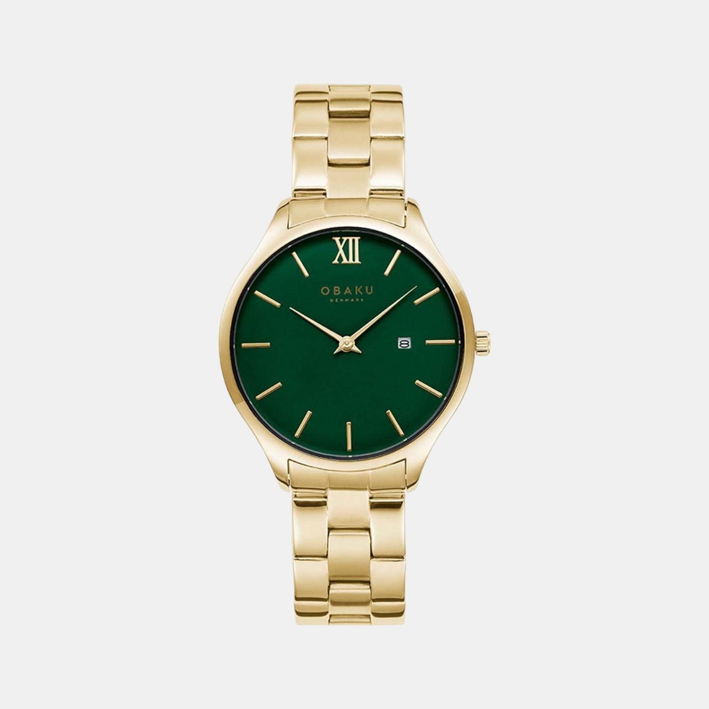 Female Green Analog Stainless Steel Watch V266LDGESG