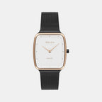 Obaku Round Silver Analog watch