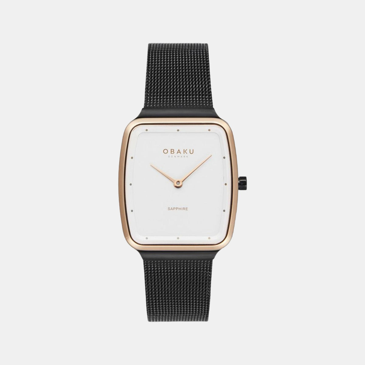 Obaku Round Silver Analog watch