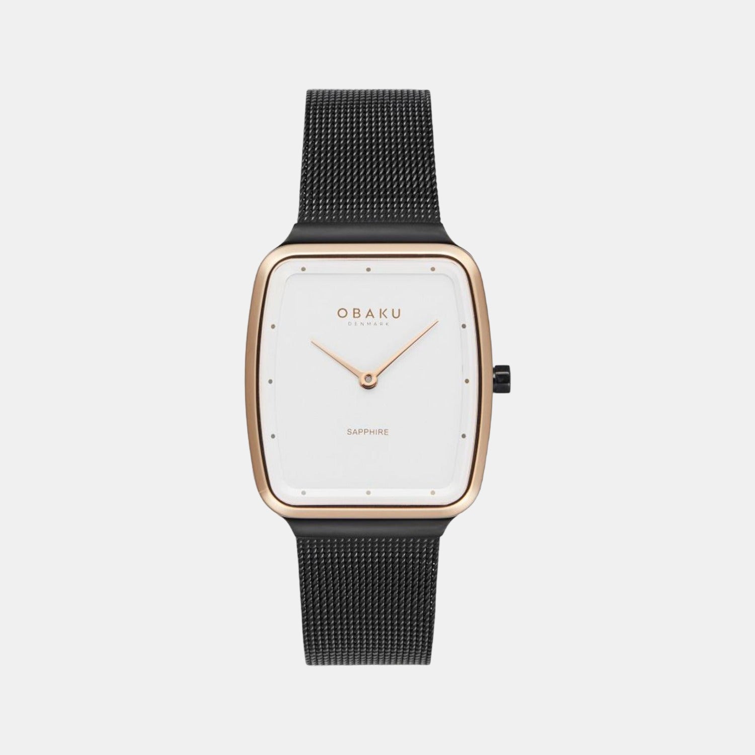 Obaku Round Silver Analog watch