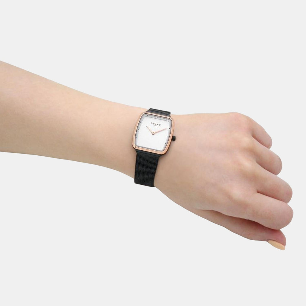 Obaku Stainless Steel Silver watch