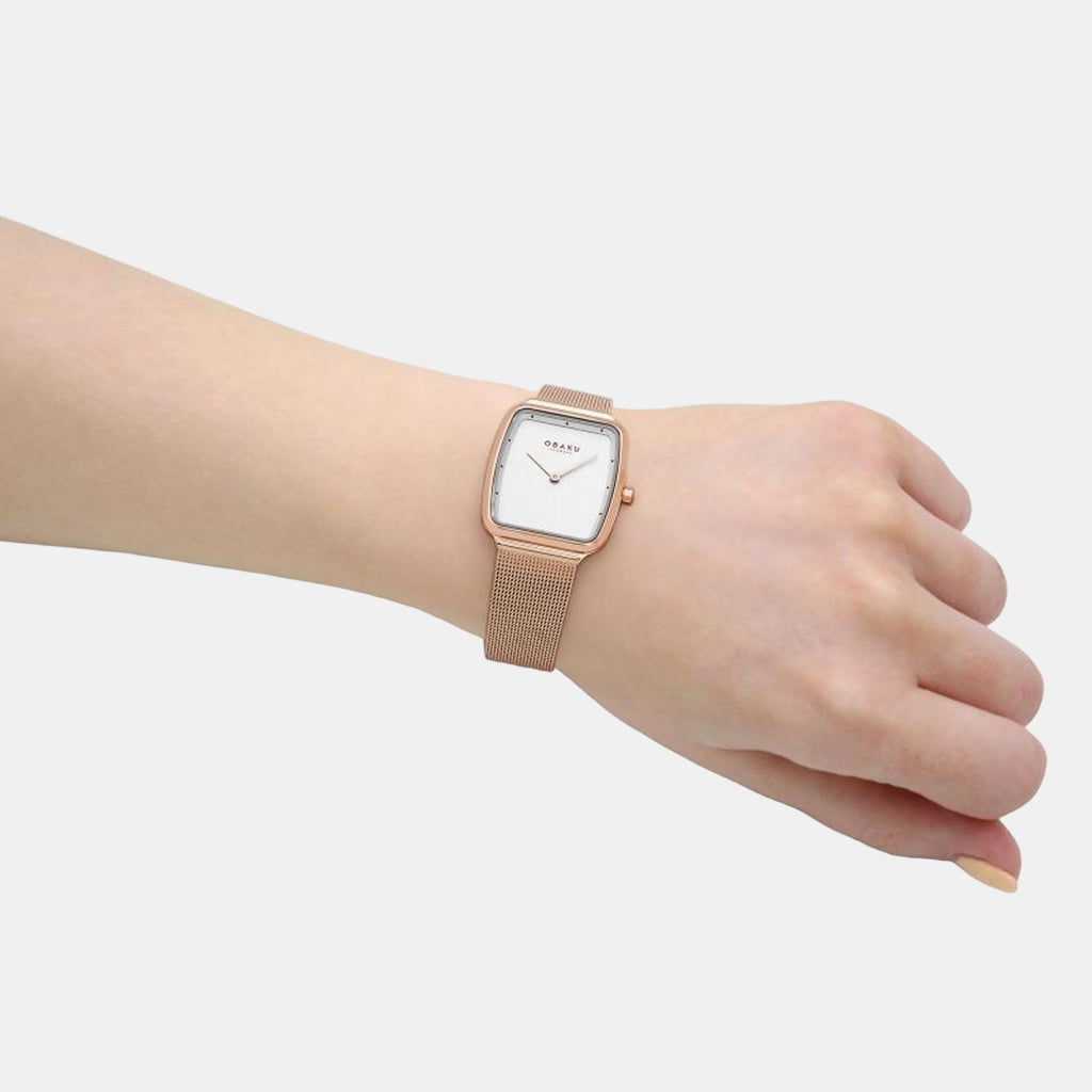 Obaku Stainless Steel Silver watch