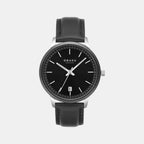Obaku Round Black Analog watch