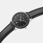 Obaku Stainless Steel Round watch