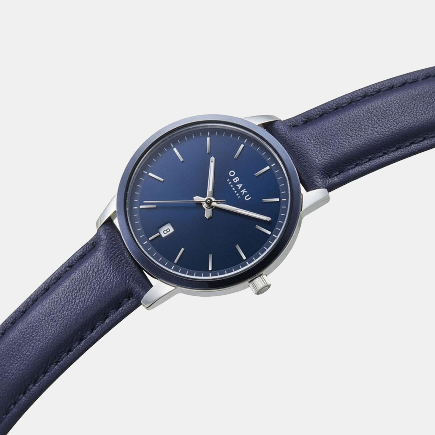 Obaku Stainless Steel Round watch