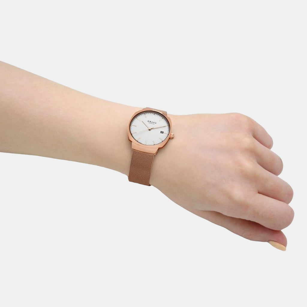 Obaku Stainless Steel White watch
