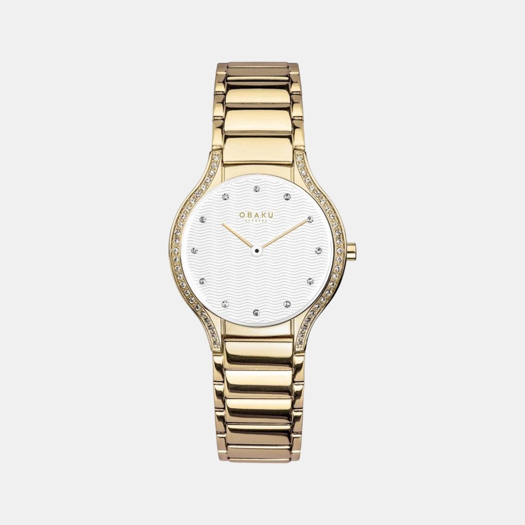 Obaku Round Silver Analog watch
