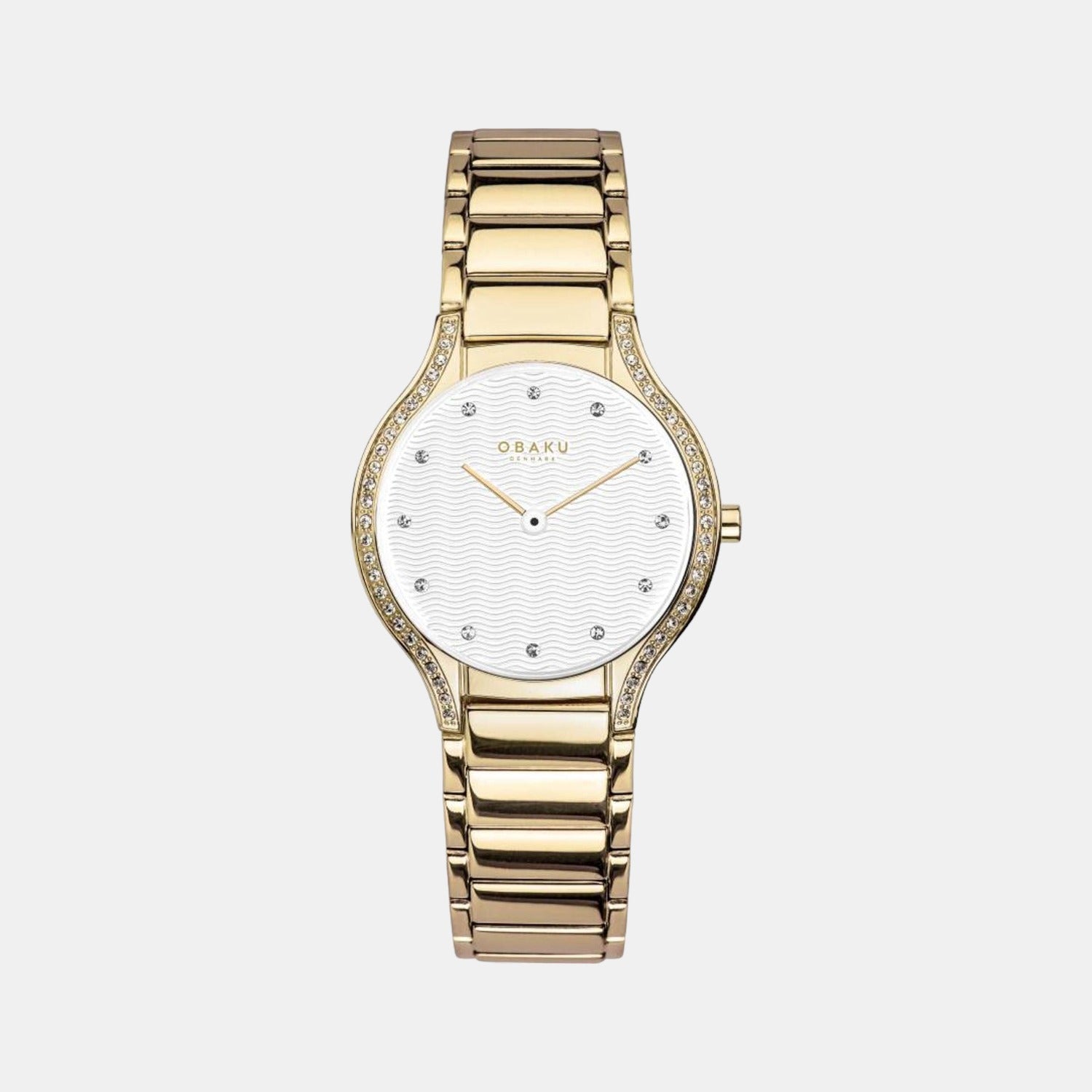 Obaku Round Silver Analog watch