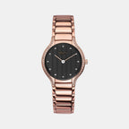 Obaku Round Black Analog watch