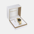 Versace Stainless Steel Black watch
