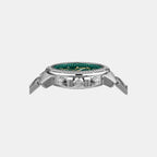 Versace Men Round Green watch