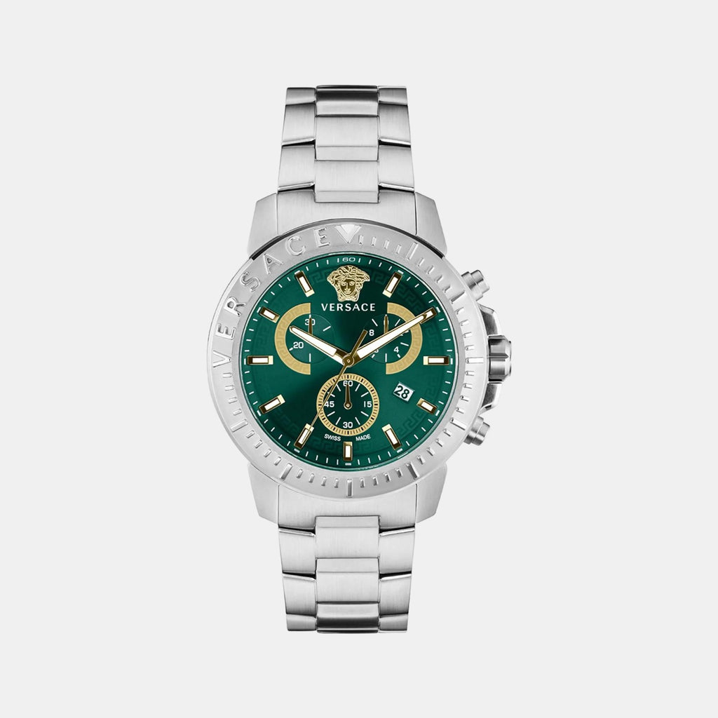 Versace Round Green Analog watch