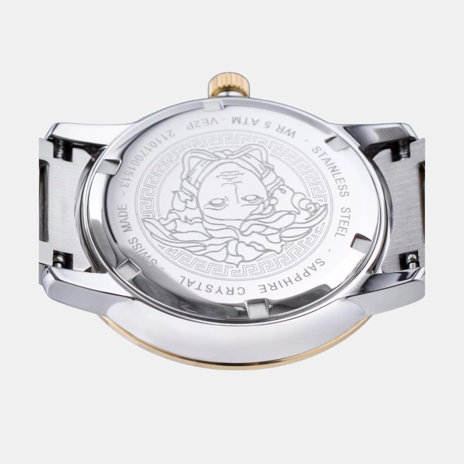 Versace Stainless Steel Round watch