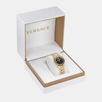 Versace Stainless Steel Round watch
