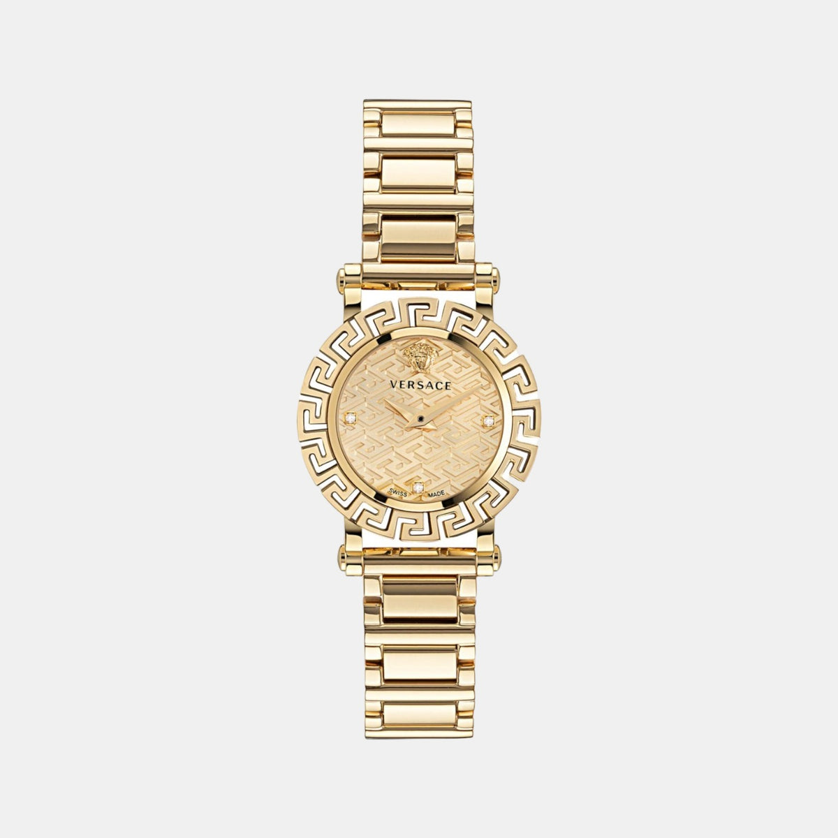 Versace Round Gold Analog watch