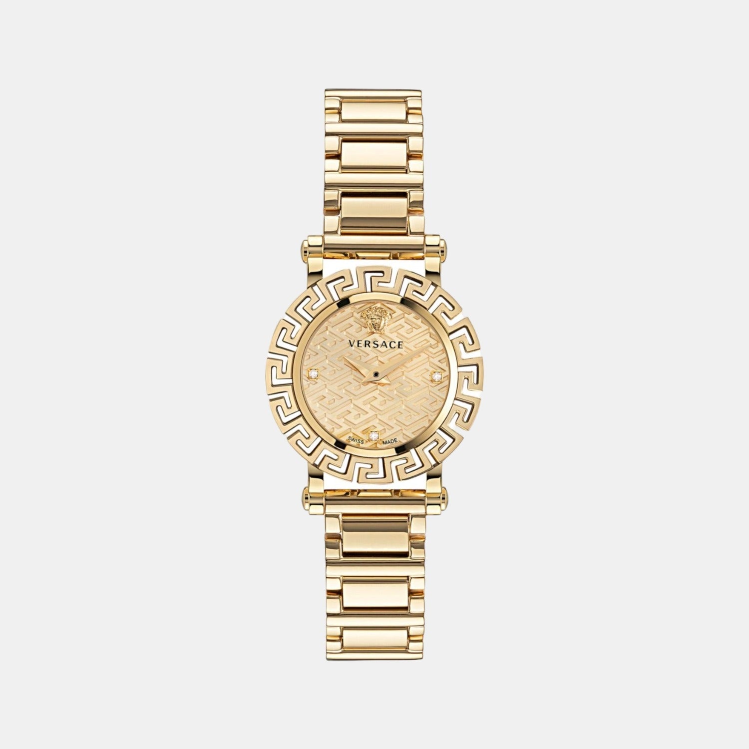 Versace Round Gold Analog watch