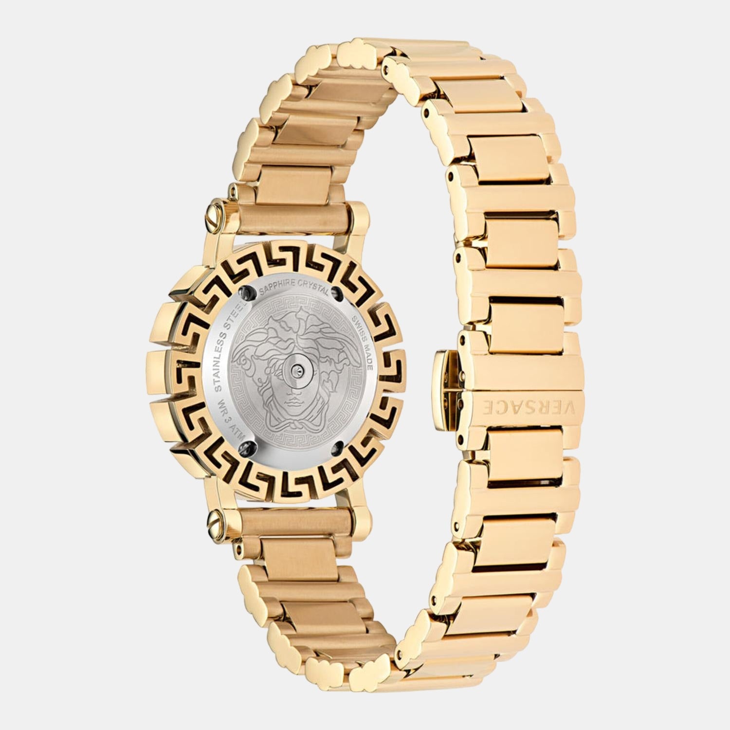 Versace Women Round Gold watch