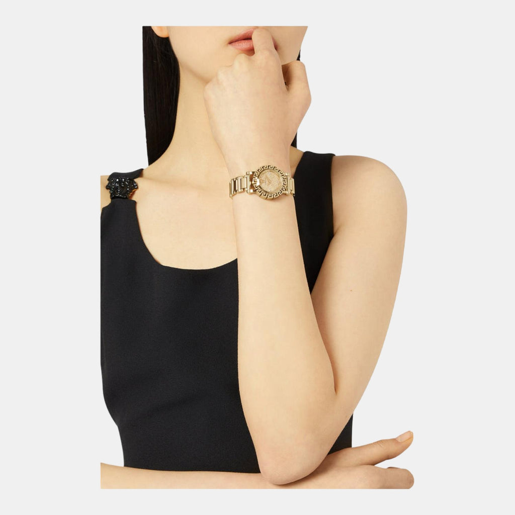 Versace Stainless Steel Round watch