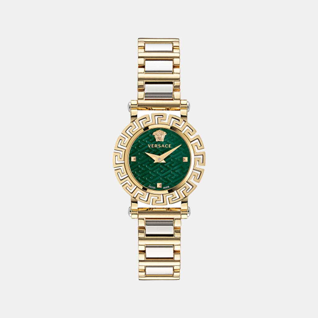 Versace Round Green Analog watch