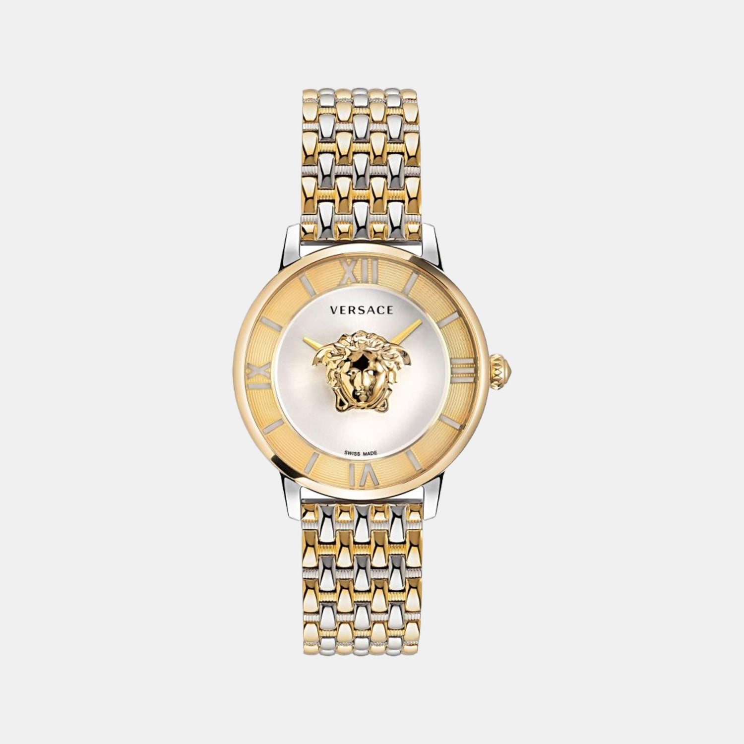Versace Round Silver Analog watch
