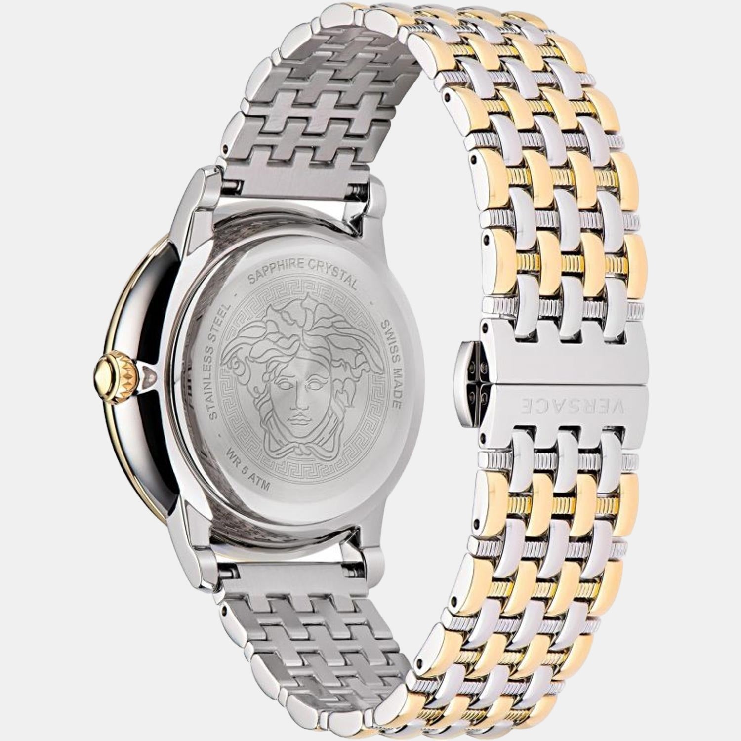 Versace women's best sale watch silver