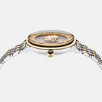 Versace Women Round Silver watch