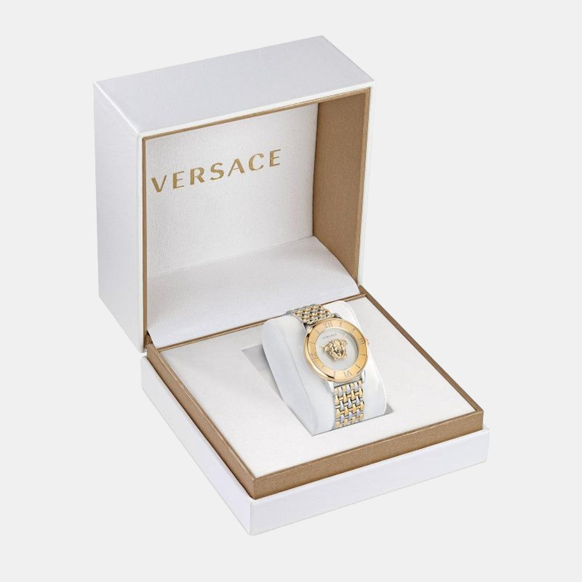 Versace Stainless Steel Round watch