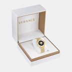 Versace Stainless Steel Round watch