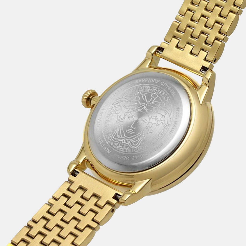 Versace Round Quartz Analog Women watch