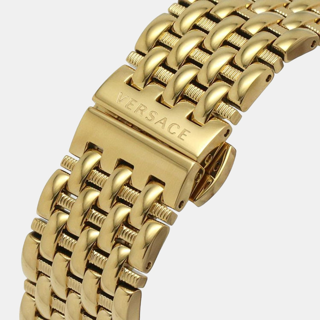 Versace 38 mm Gold Quartz watch