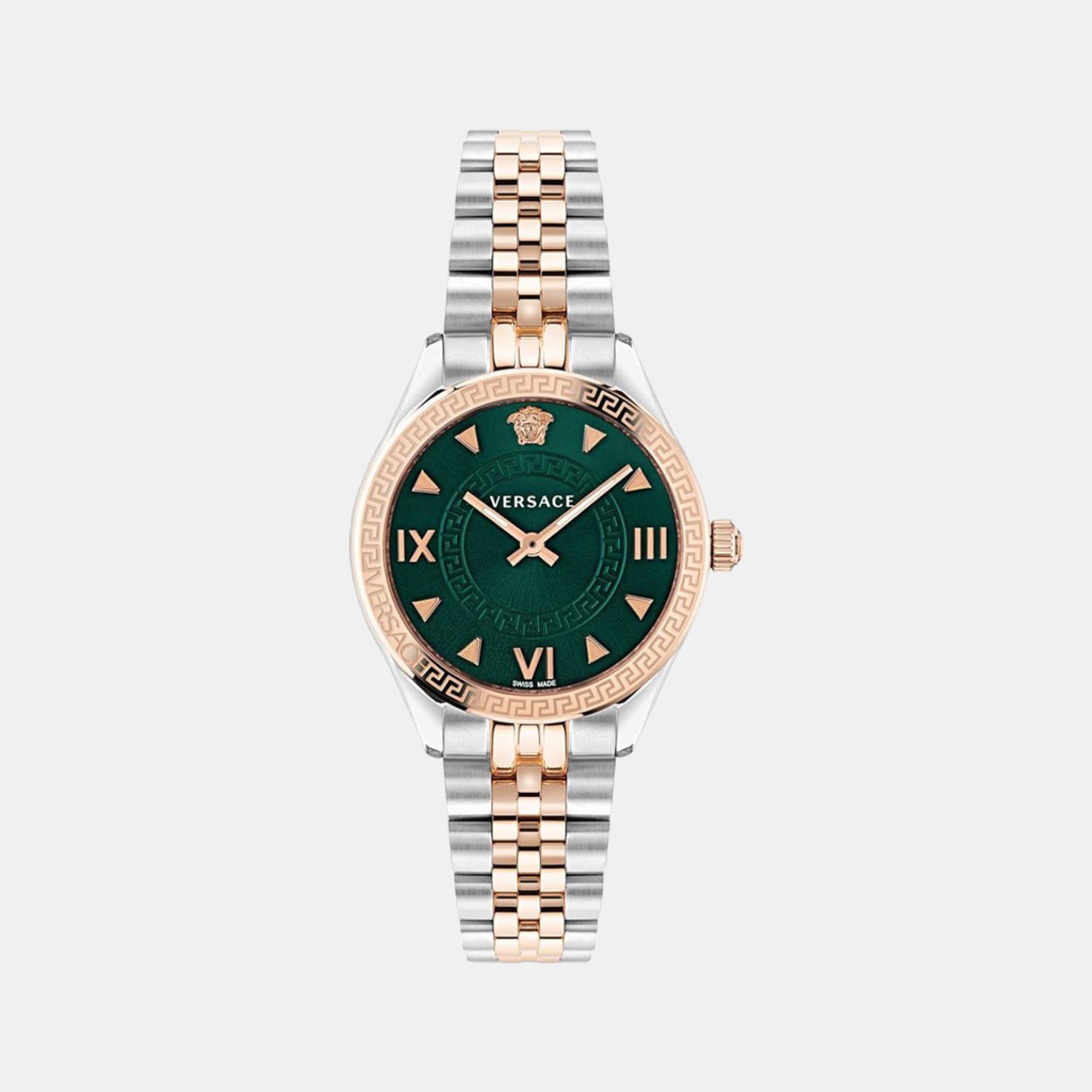 Female Green Analog Stainless Steel Watch VE2S00422