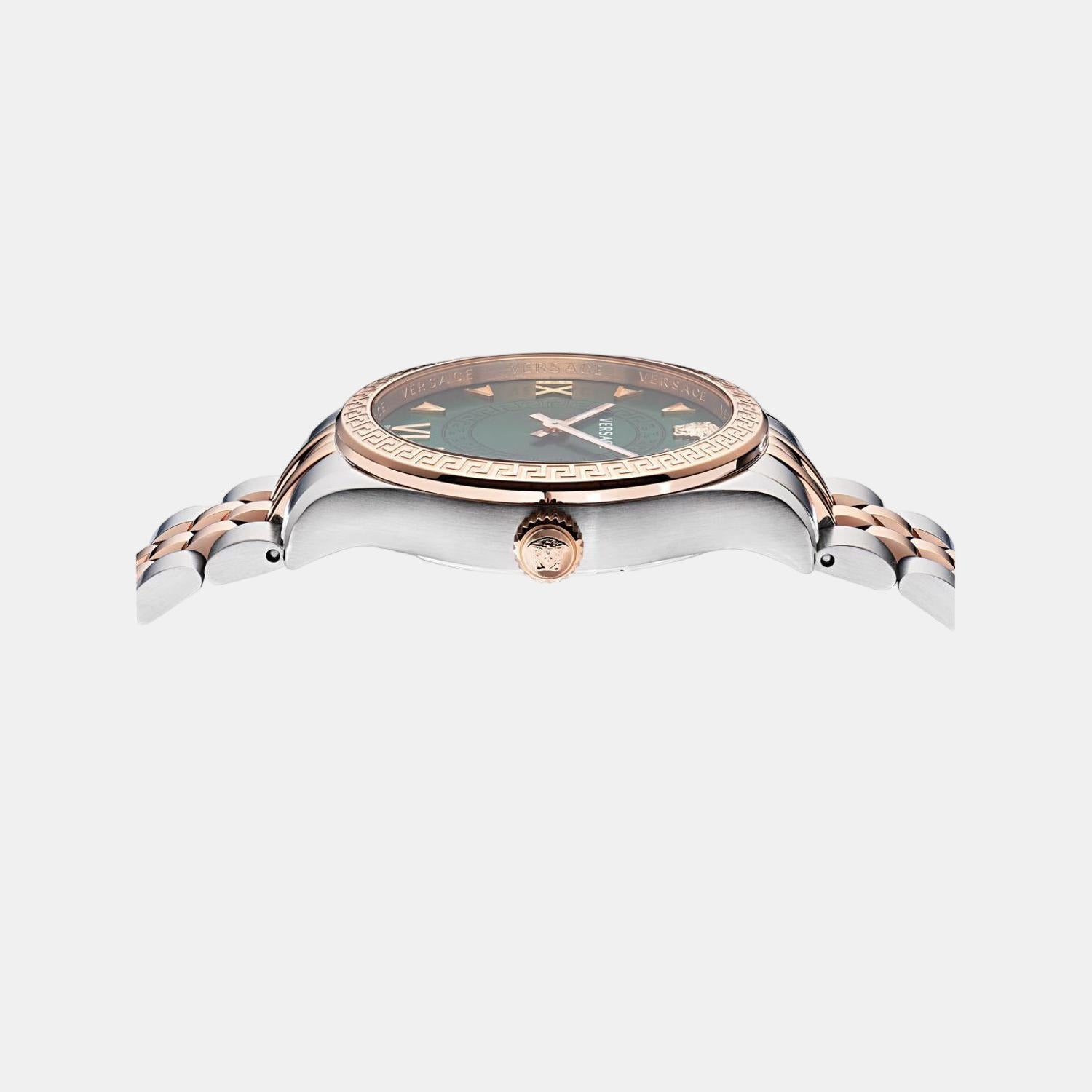 Versace Women Round Green watch