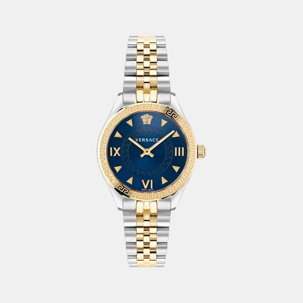 Versace Round Blue Analog watch