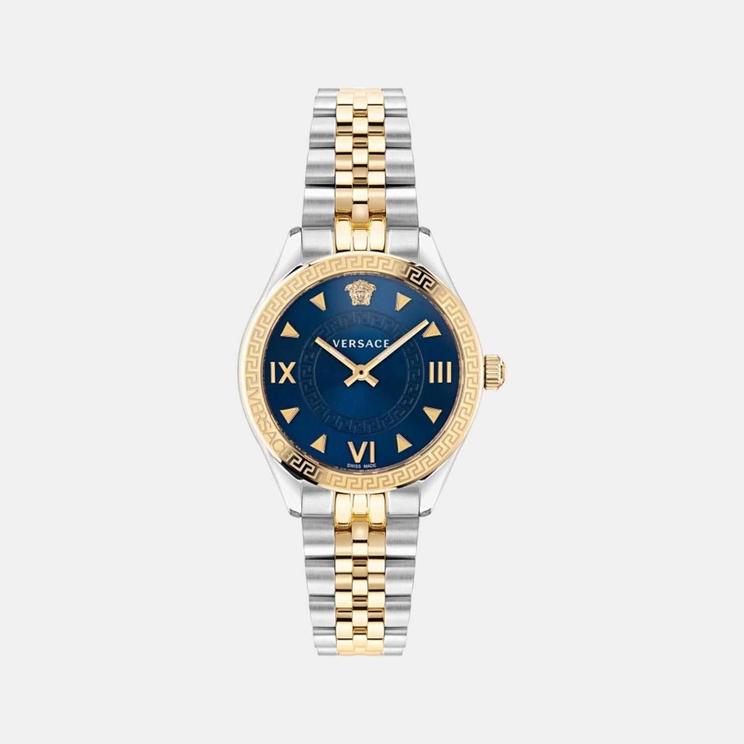Versace Round Blue Analog watch