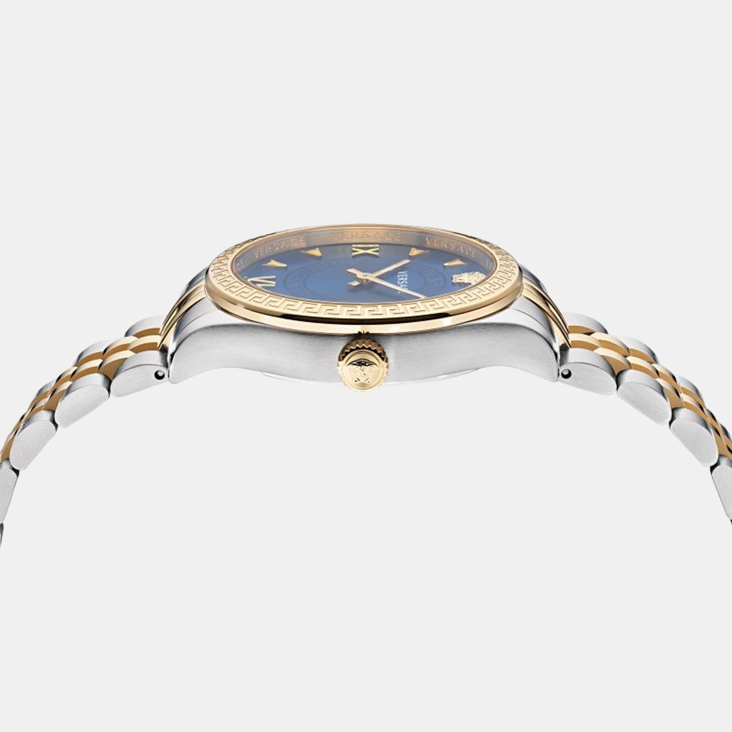 Versace Women Round Blue watch
