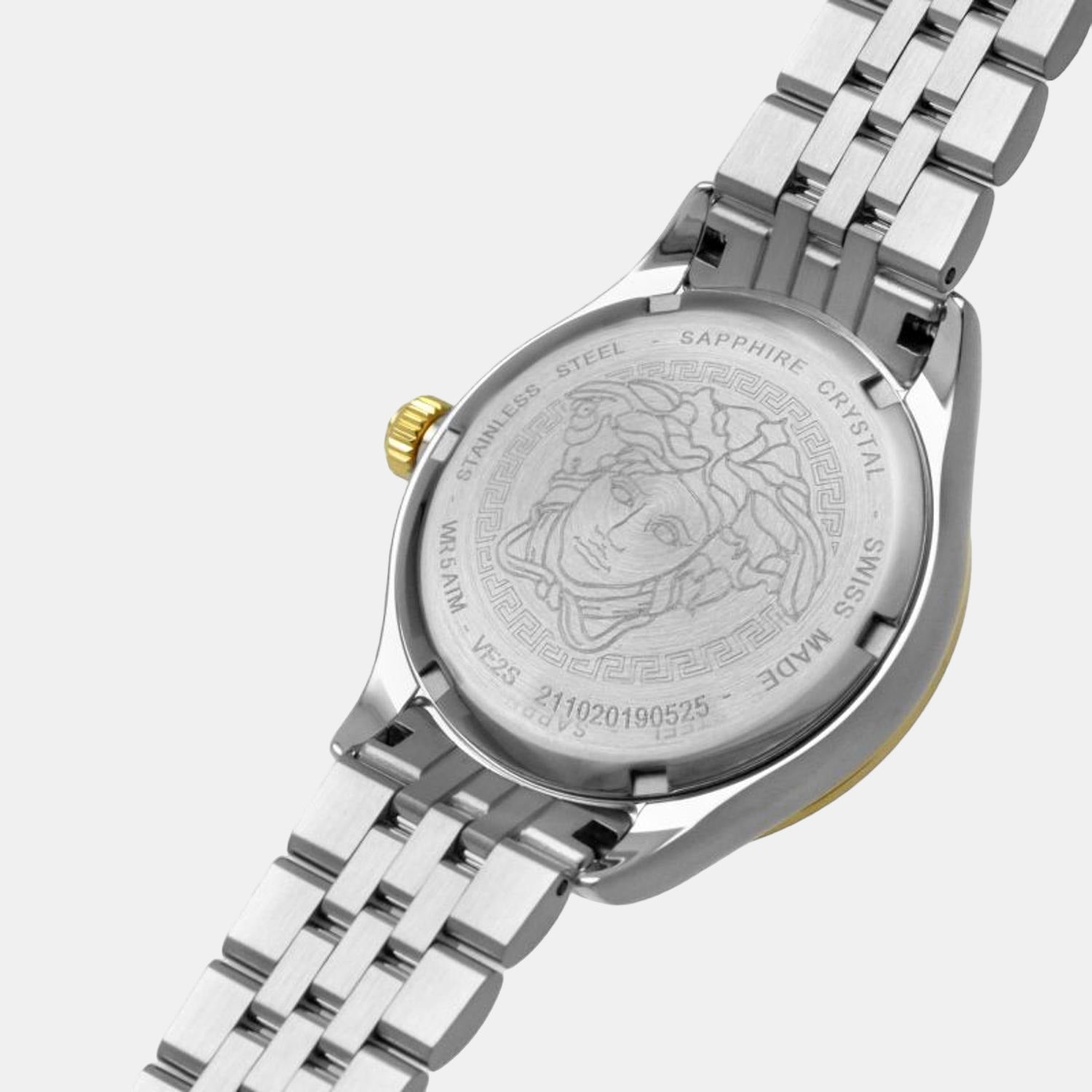 Versace 35 mm Silver Quartz watch