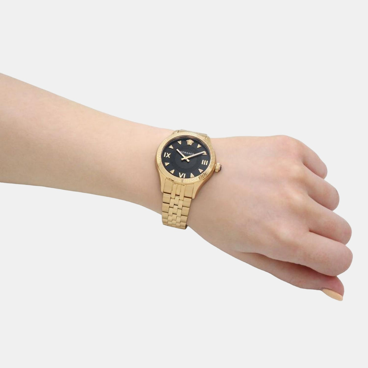Versace Stainless Steel Round watch