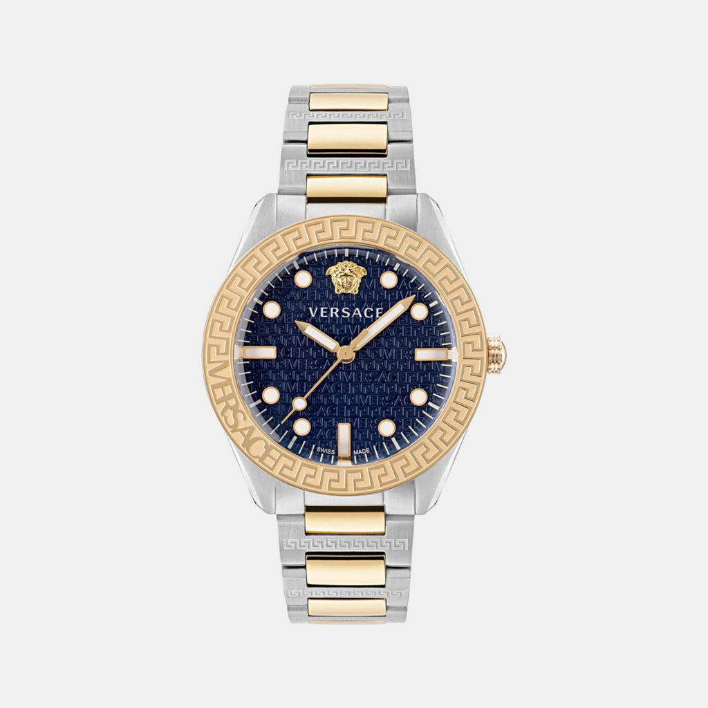 Versace Round Blue Analog watch